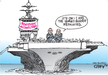 Corky's Editorial cartoon