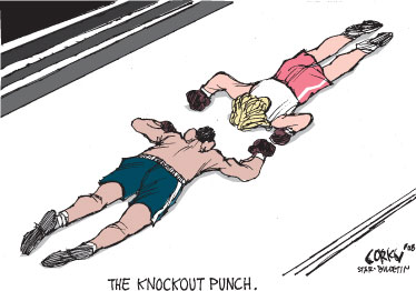 Corky's Editorial cartoon