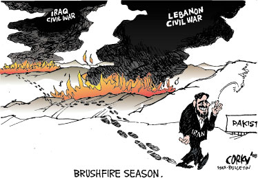Corky's Editorial cartoon