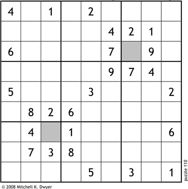 Scrivener's Sudoku