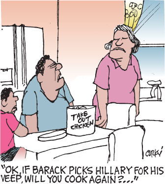 Corky's Hawaii cartoon