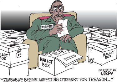 Corky's Editorial cartoon