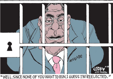 Corky's Editorial cartoon