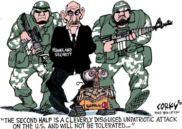 Corky's Editorial cartoon