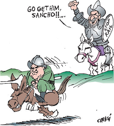 Corky's Hawaii cartoon