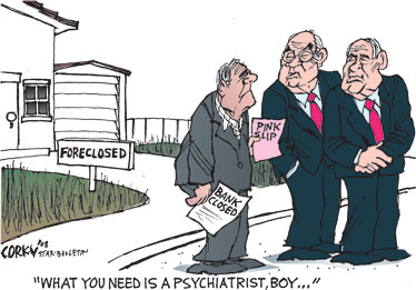 Corky's Editorial cartoon