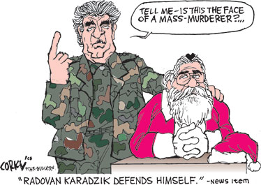 Corky's Editorial cartoon