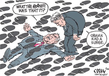 Corky's Editorial cartoon