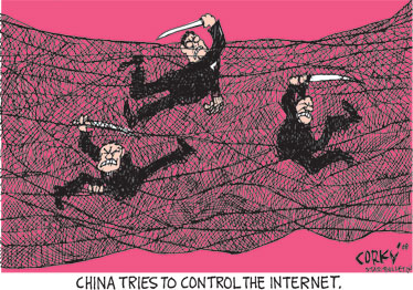 Corky's Editorial cartoon