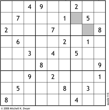 Scrivener's Sudoku