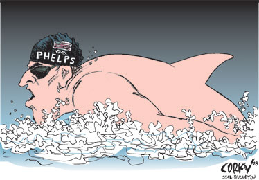 Corky's Editorial cartoon