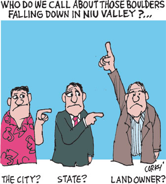 Corky's Hawaii cartoon