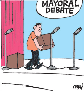 Corky's Hawaii cartoon