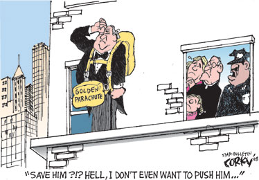 Corky's Editorial cartoon