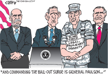 Corky's Editorial cartoon